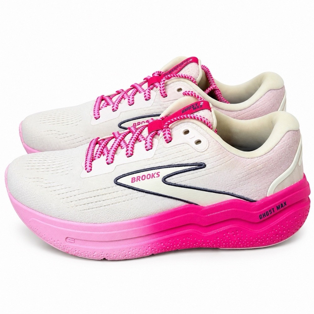 Brooks Ghost Max 2 Fuchsia Orchid 1204201B669 Women Size 11 Running Shoes